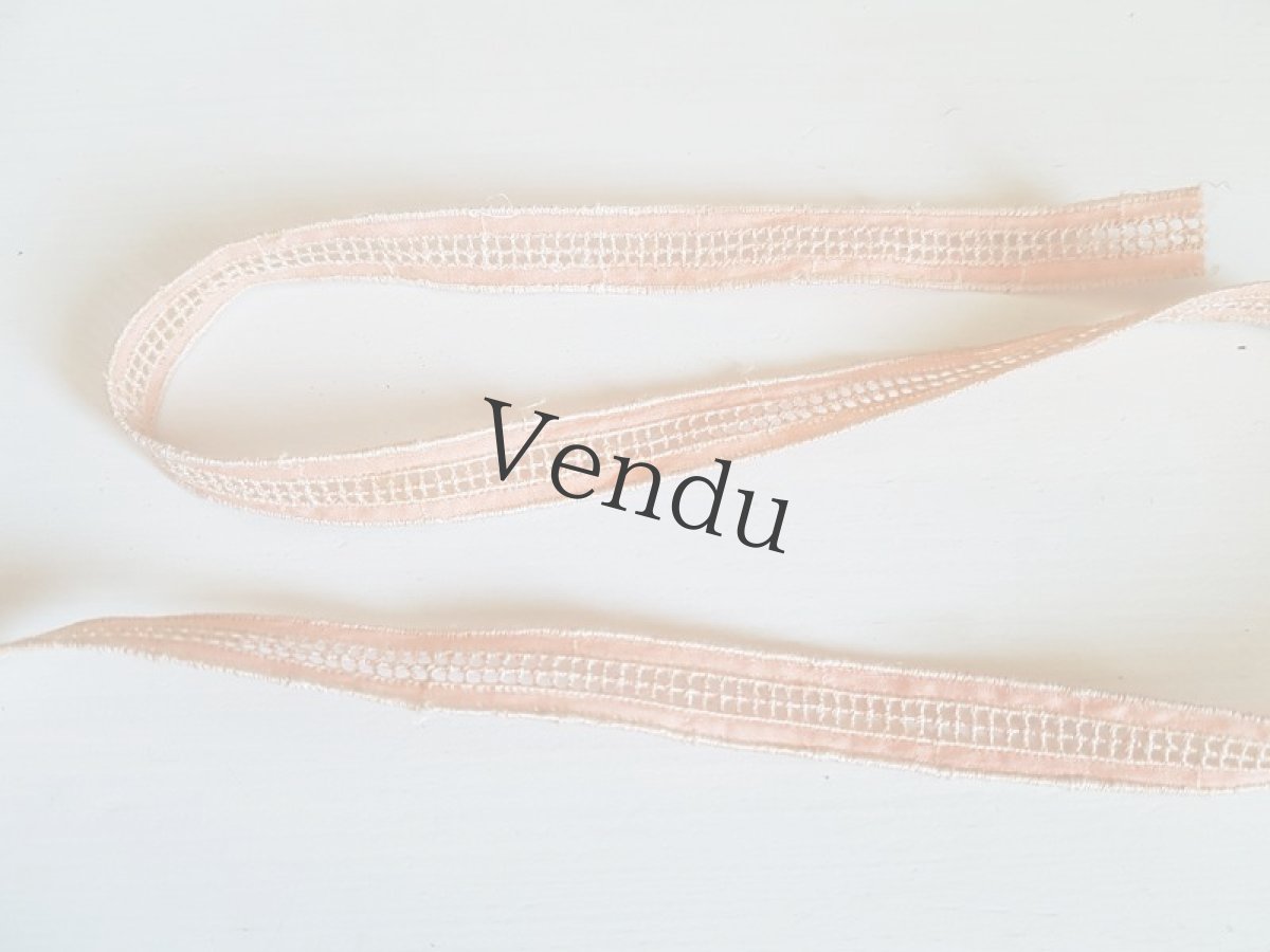 画像2: フランスヴィンテージ　リボン (2)