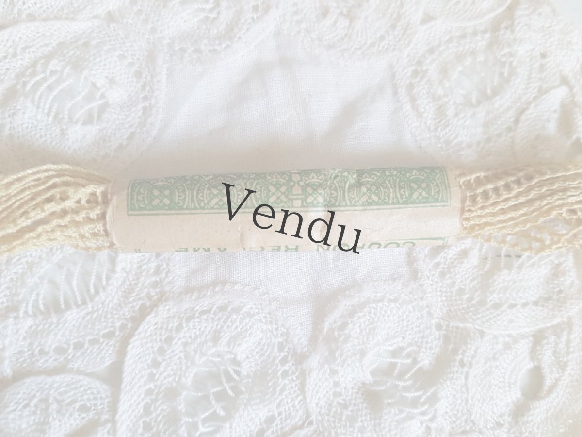 画像5: フランスヴィンテージ　ラベル付きレースブレード (5)