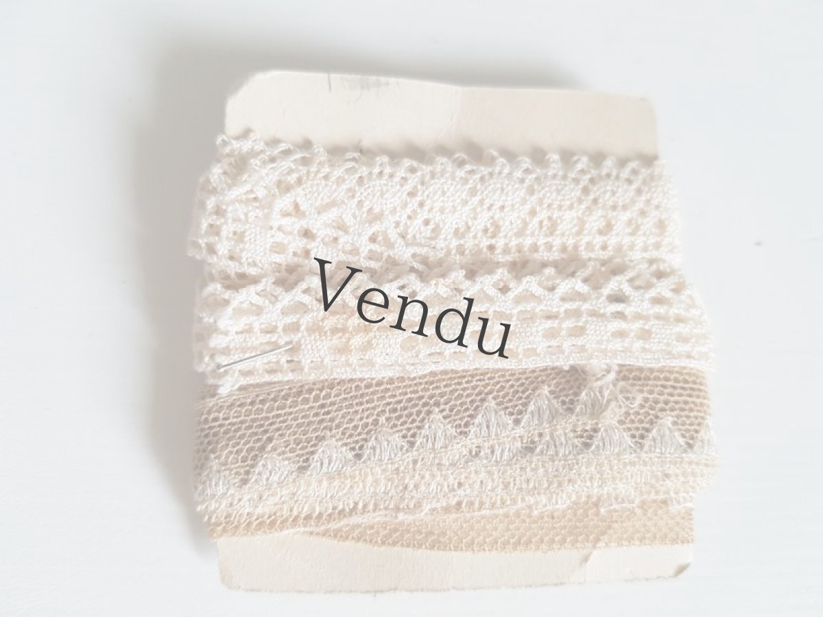 画像3: フランスアンティーク　４種のレースセット（サプライズあり） (3)