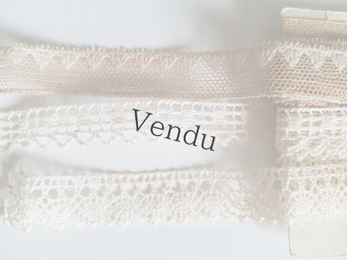 画像5: フランスアンティーク　４種のレースセット（サプライズあり） (5)