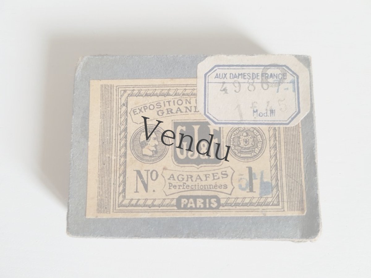 画像7: フランスアンティーク　ちいさなホックとその箱 (7)