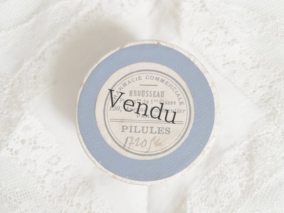 画像4: フランスアンティーク　ちいさなファーマシーボックス　アンティークレースつき (4)