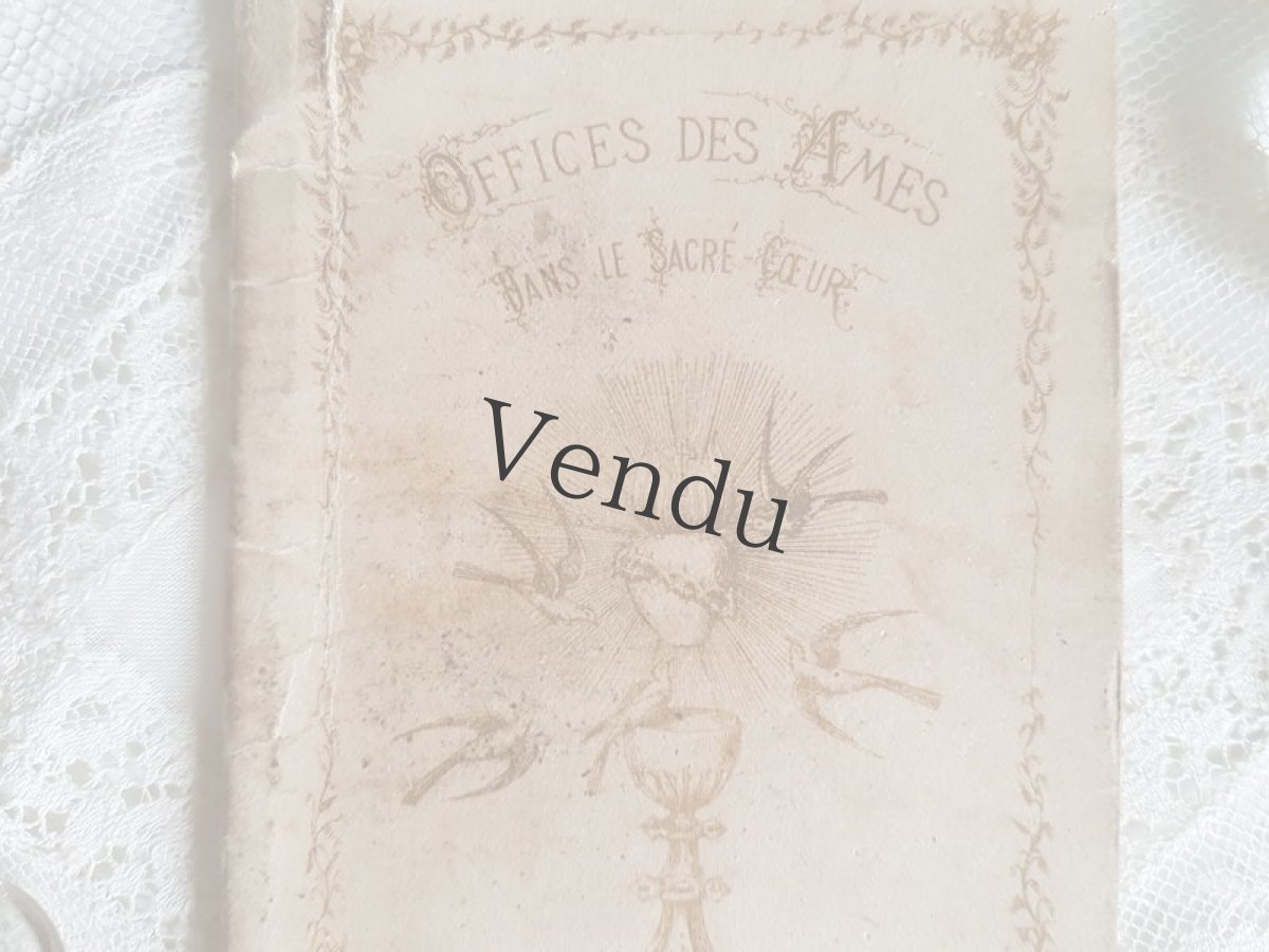 画像2: フランスアンティーク　カトリック魂の祈り小冊子 (2)