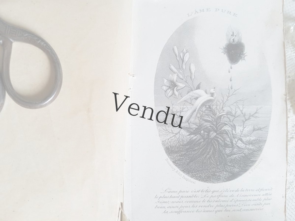 画像6: フランスアンティーク　カトリック魂の祈り小冊子 (6)