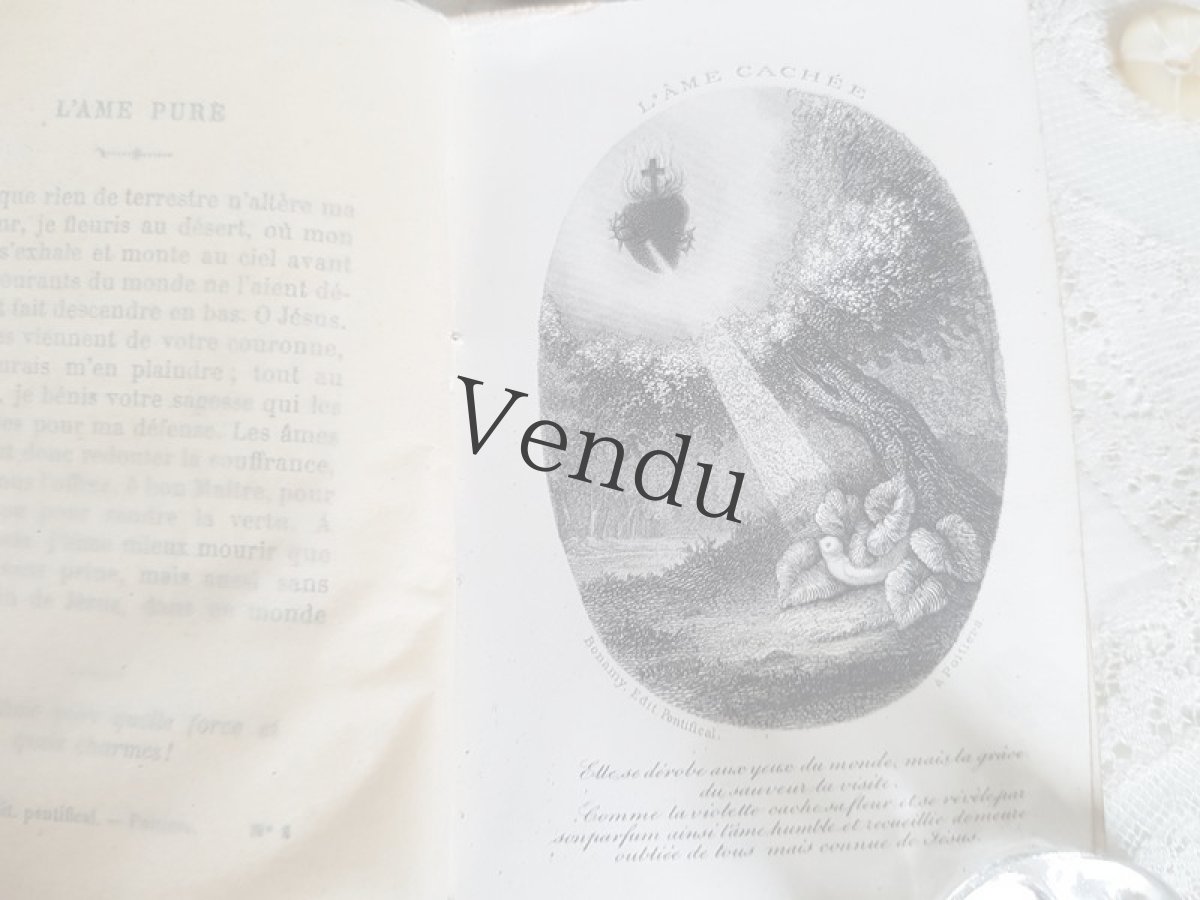 画像9: フランスアンティーク　カトリック魂の祈り小冊子 (9)