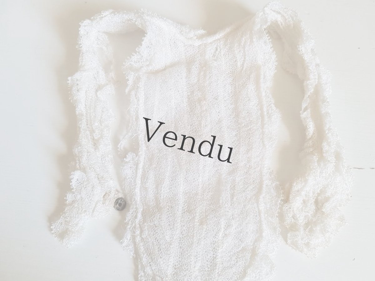 画像8: フランスアンティーク　ガラスボタンつきのジャボ (8)