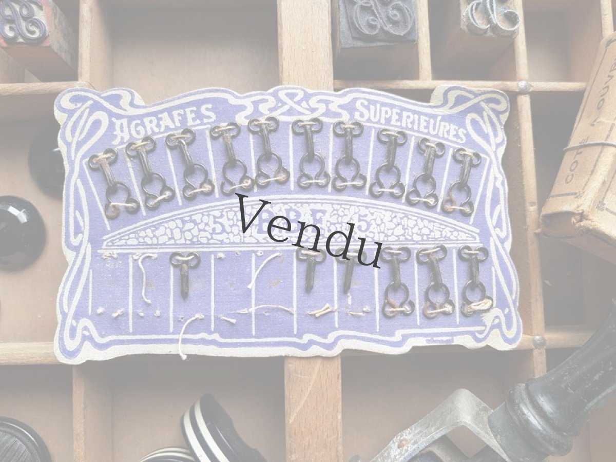 画像2: フランスアンティーク　ホック　アールヌーボー (2)