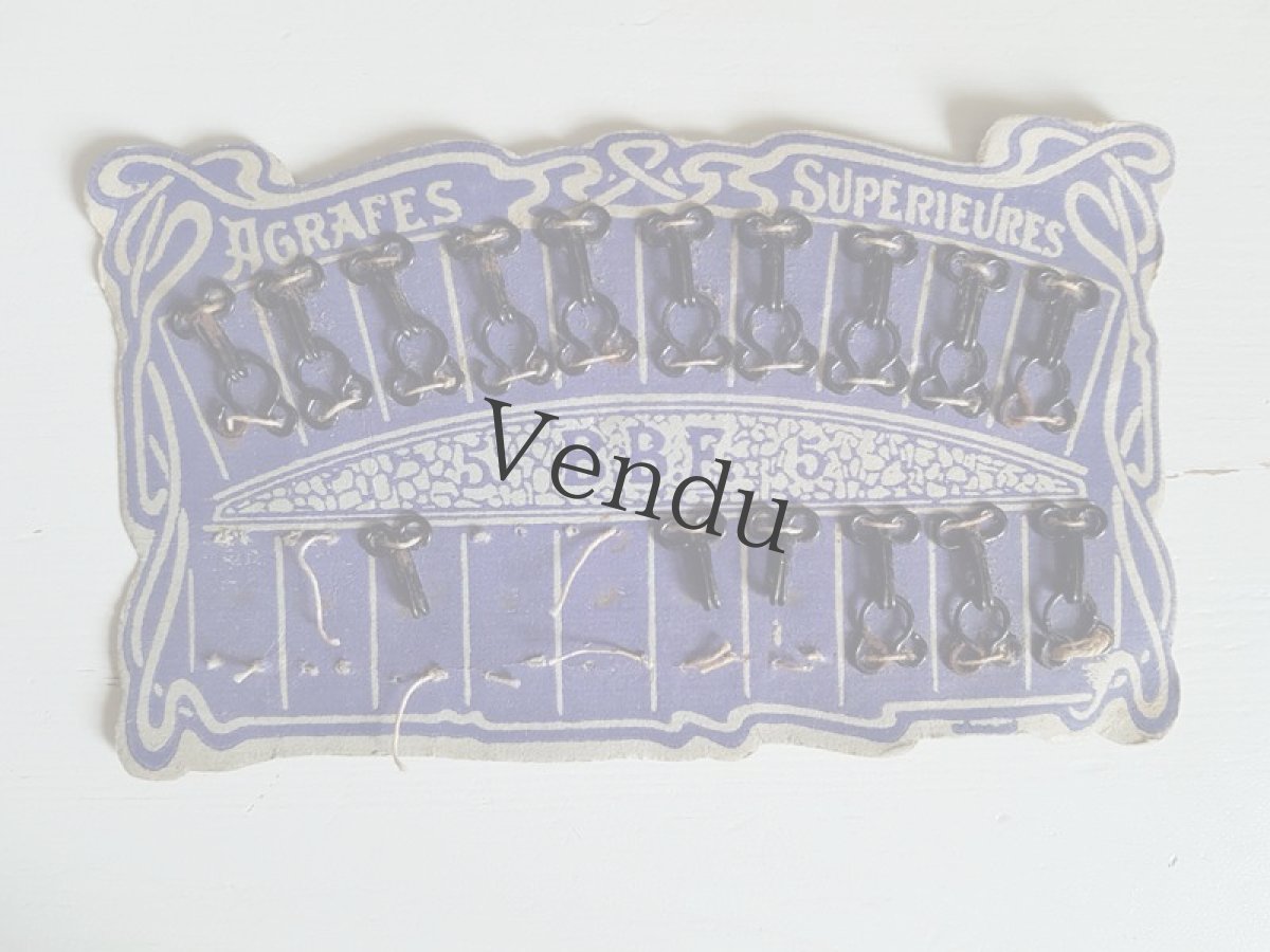 画像4: フランスアンティーク　ホック　アールヌーボー (4)