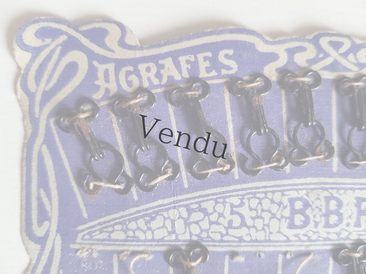 画像6: フランスアンティーク　ホック　アールヌーボー (6)