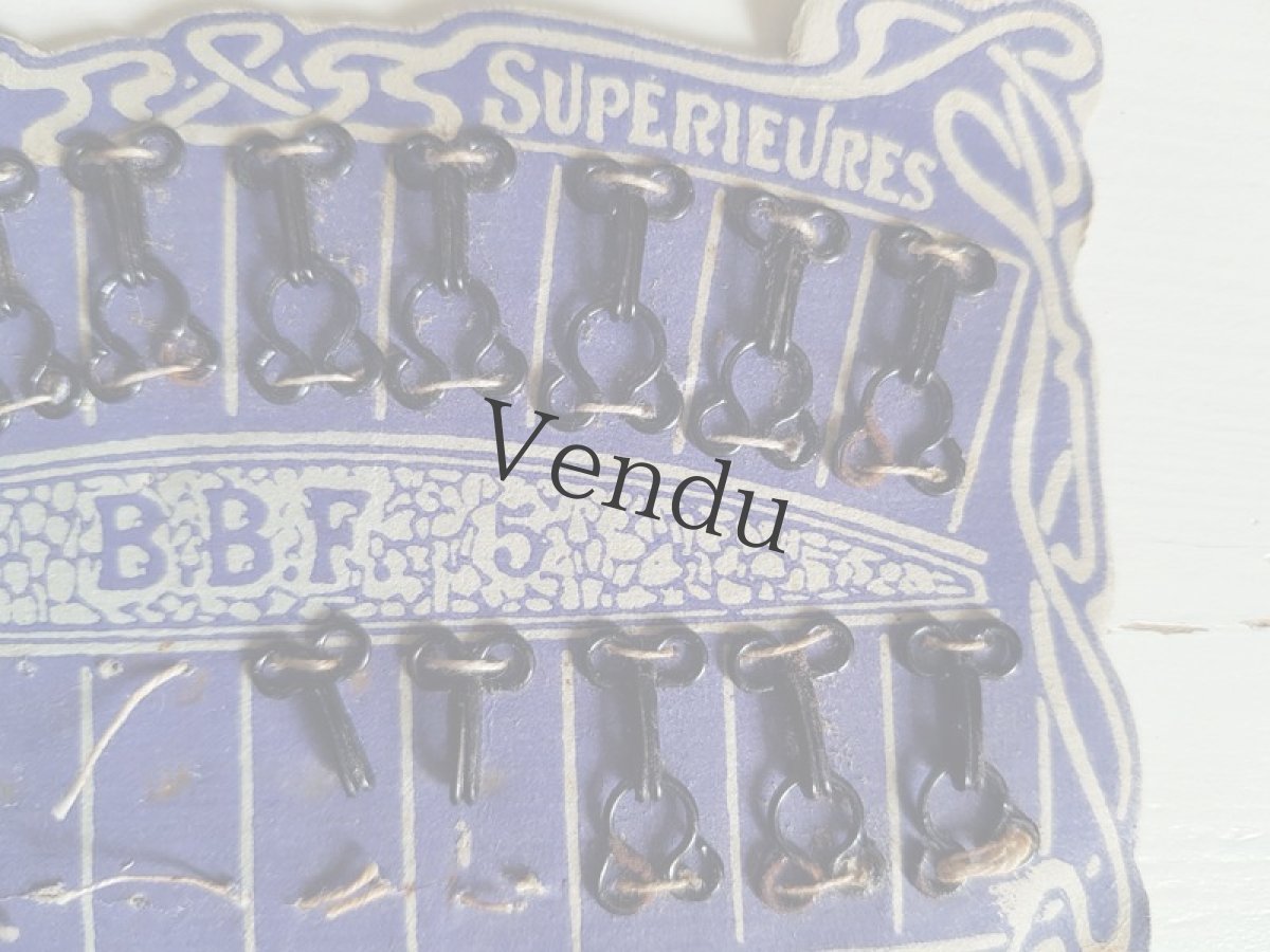 画像7: フランスアンティーク　ホック　アールヌーボー (7)