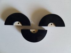 画像3: フランスアンティーク　半円形アールデコボタン 33ｍｍ　３個セット (3)