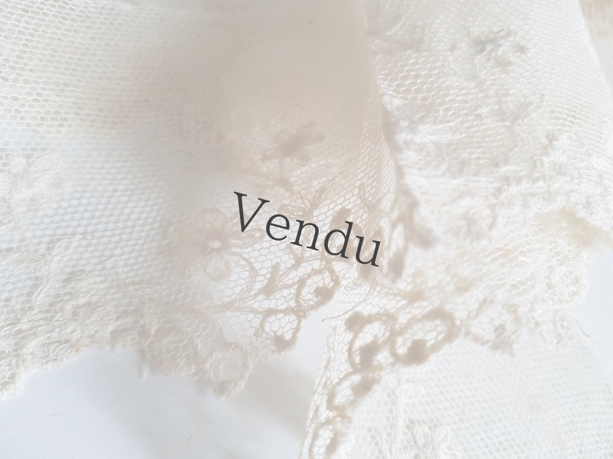 画像3: フランスアンティーク　ヴァランシエンヌレース4本セット (3)