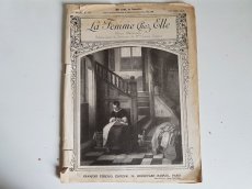 画像2: フランスアンティーク　型紙付録つき女性誌 La Femme Chez Elle 1915 Février (2)
