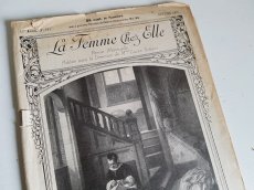 画像3: フランスアンティーク　型紙付録つき女性誌 La Femme Chez Elle 1915 Février (3)