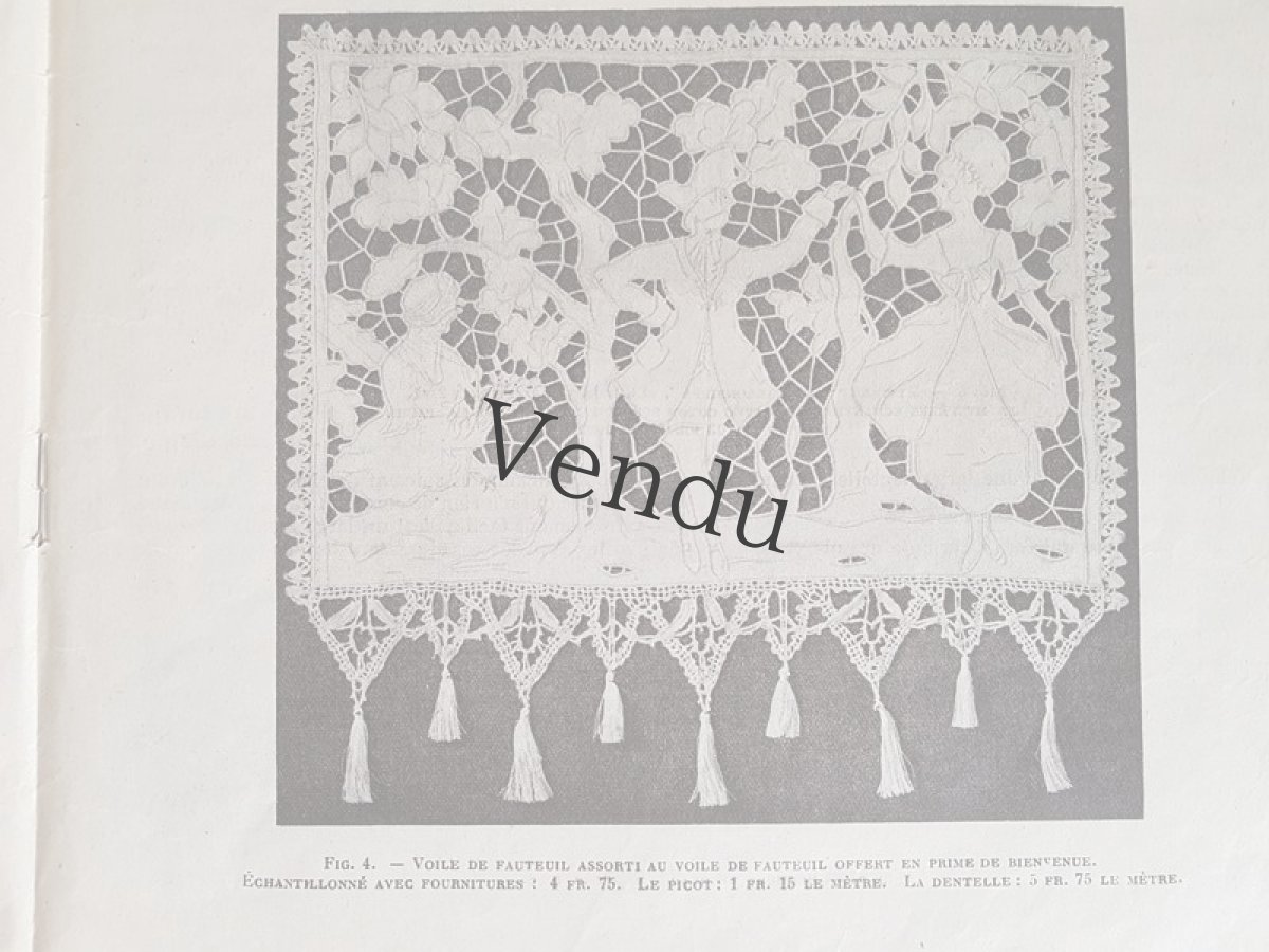 画像8: フランスアンティーク 型紙付録つき女性誌 La Femme Chez Elle 1916 Juin (8)