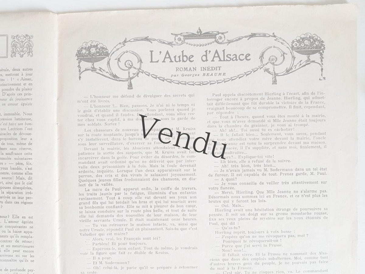 画像11: フランスアンティーク 型紙付録つき女性誌 La Femme Chez Elle 1916 Juin (11)