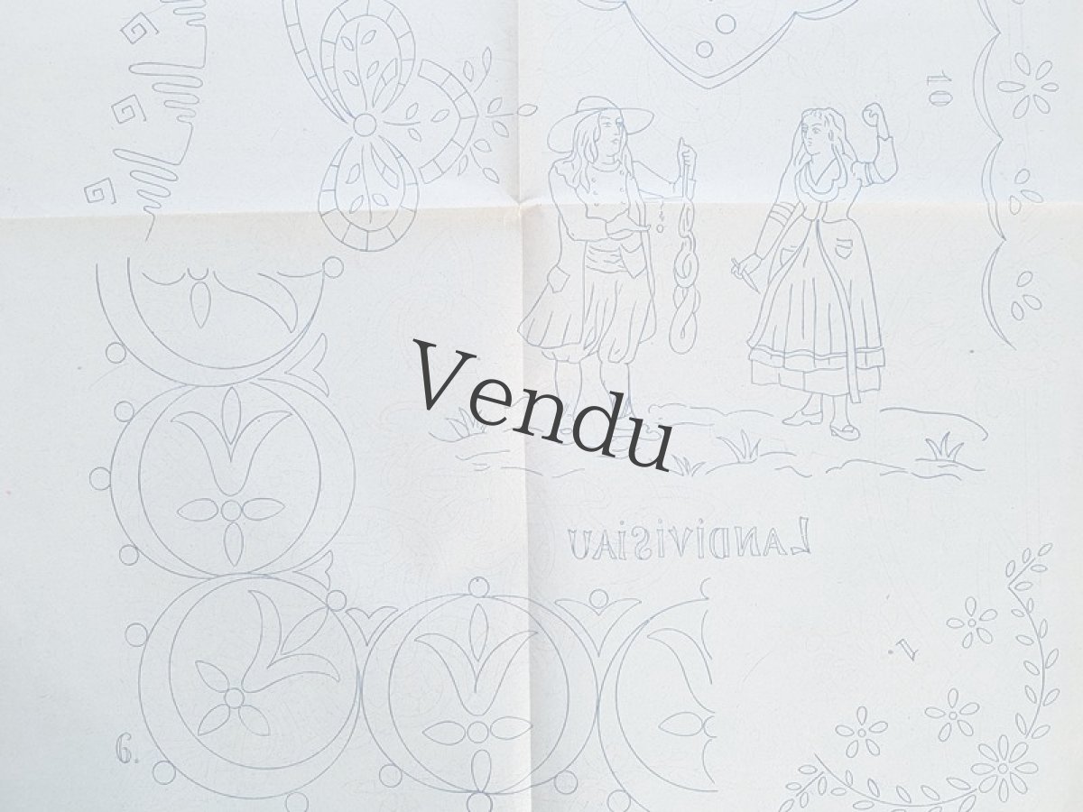 画像13: フランスアンティーク 型紙付録つき女性誌 La Femme Chez Elle 1916 Juin (13)