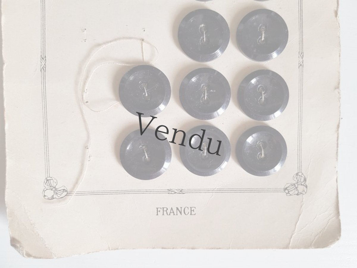 画像6: フランスヴィンテージ　手芸はさみとボタンシート (6)