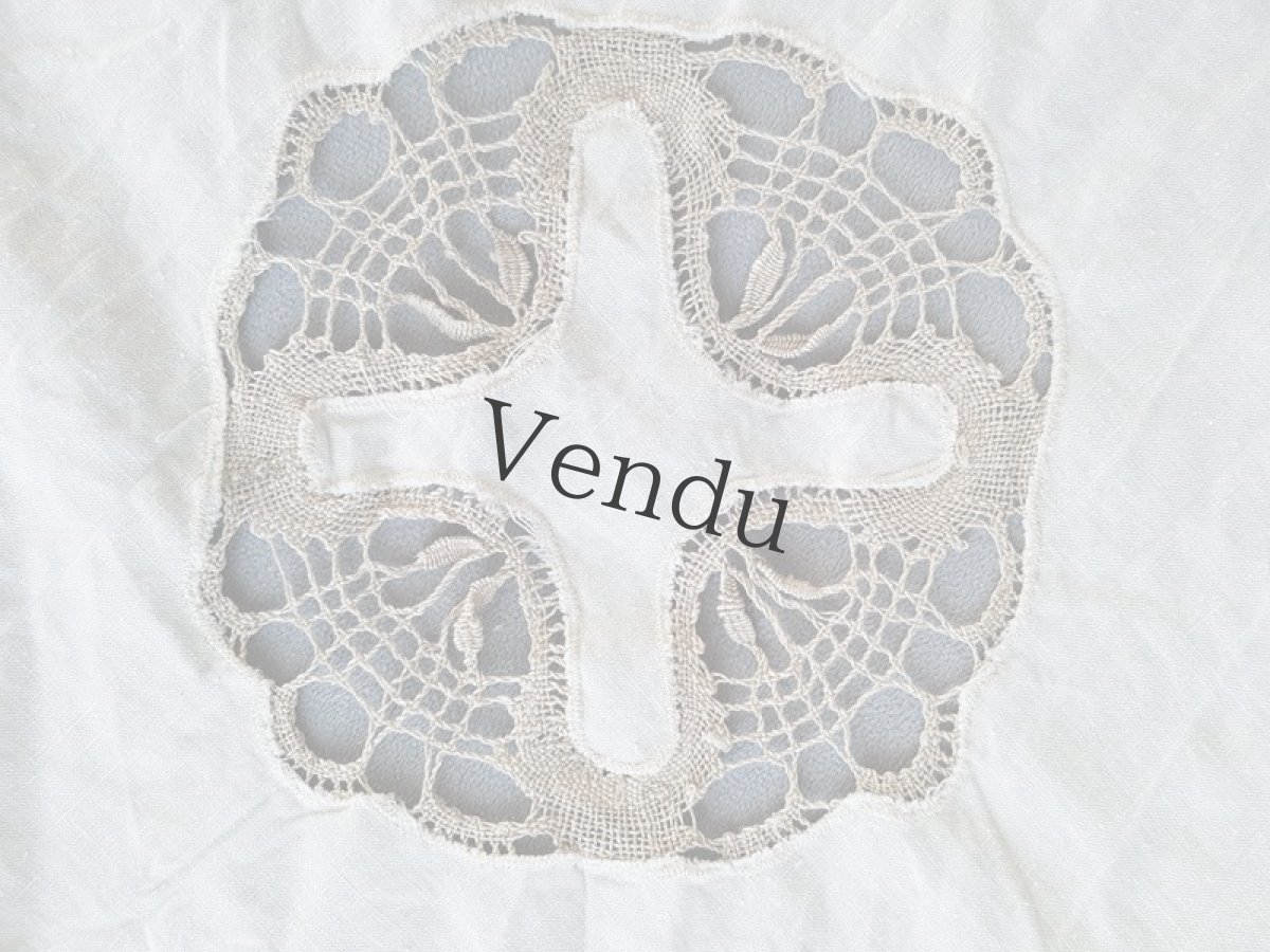 画像3: フランス　レースのドイリー (3)