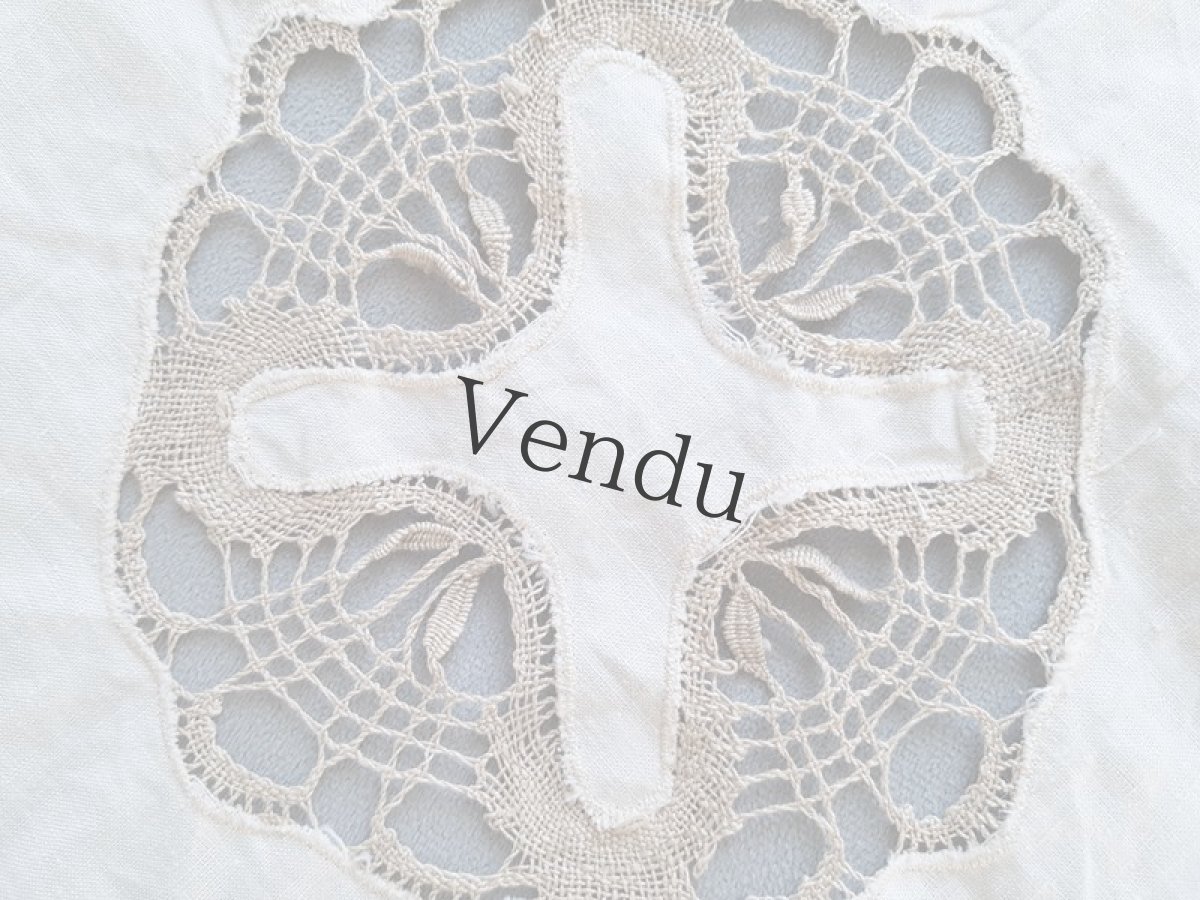 画像4: フランス　レースのドイリー (4)