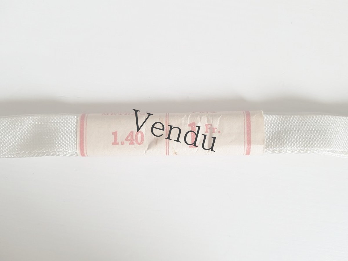 画像3: フランスヴィンテージ　ラベル付きリボン (3)