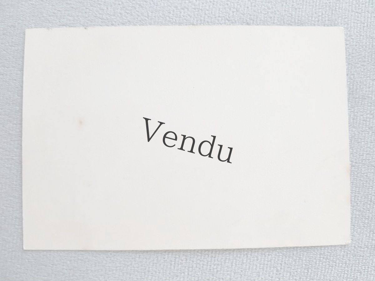 画像3: フランスアンティーク　クロモ　アカシアの少女 (3)