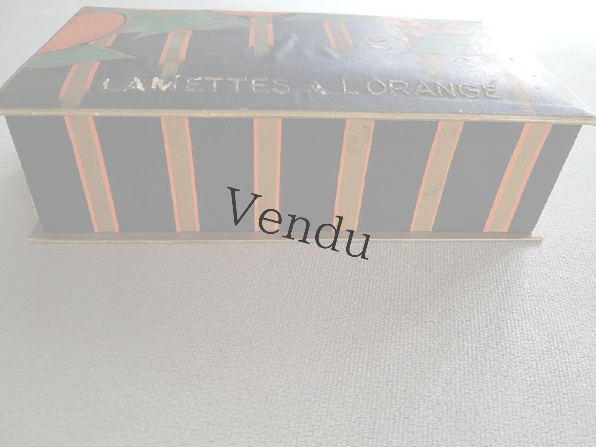 画像3: フランスアンティーク　ショコラティエのお菓子箱 J.Lafey (3)