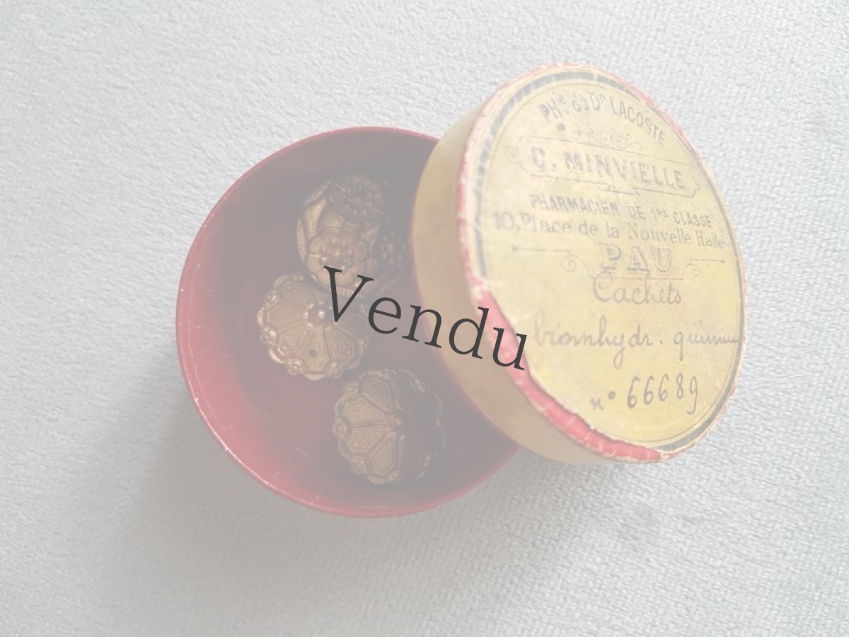 画像4: フランスアンティーク　ファーマシーボックス (4)