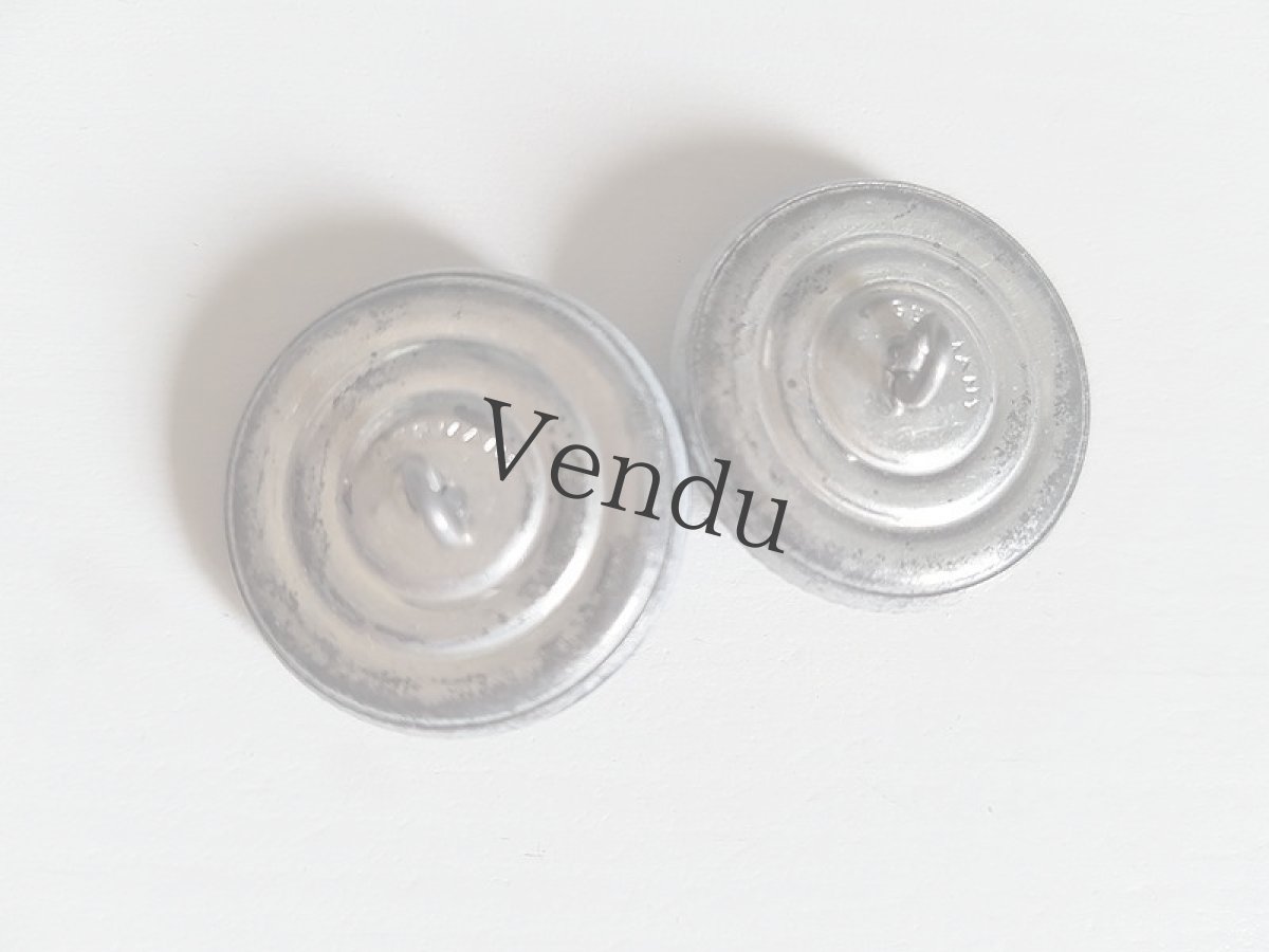 画像4: フランスヴィンテージ　フレンチマリンメタルボタン (4)