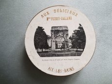 画像1: フランスアンティーク　お菓子箱　AUX DÉLICIEUX (1)