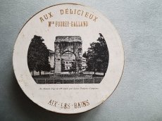 画像5: フランスアンティーク　お菓子箱　AUX DÉLICIEUX (5)