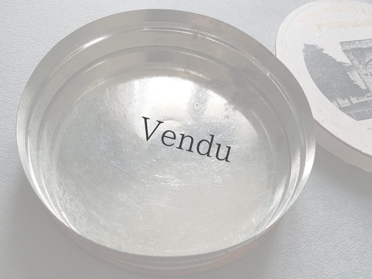 画像7: フランスアンティーク　お菓子箱　AUX DÉLICIEUX (7)