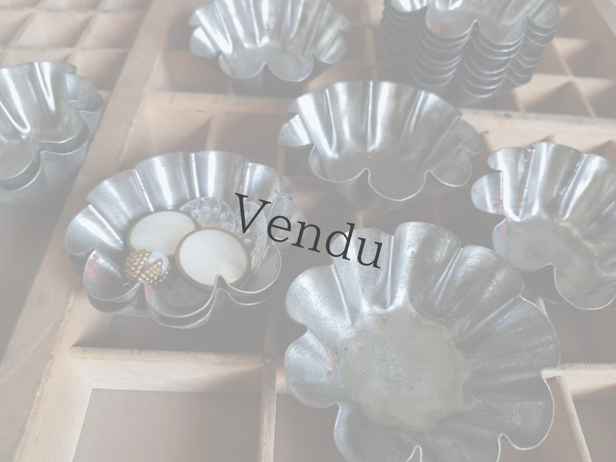 画像5: フランスアンティーク　お菓子のちいさなモールド (5)