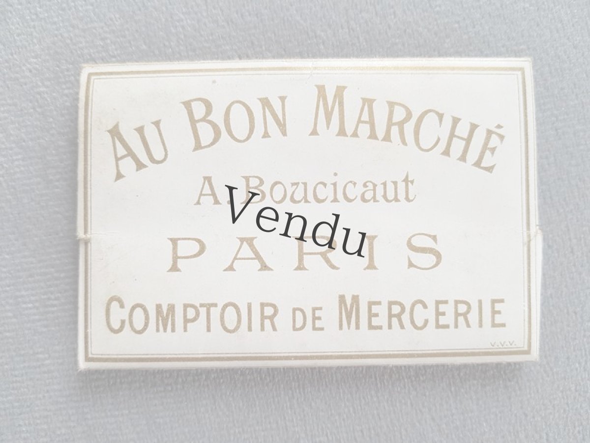 画像5: フランスアンティーク　AU BON MARCHÉの縫い針セット (5)