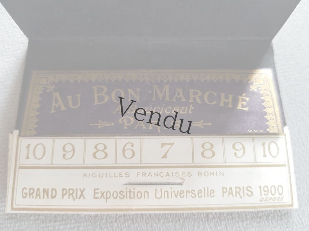 画像3: フランスアンティーク　AU BON MARCHÉの縫い針セット (3)