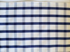 画像7: フランスアンティーク　レトロなチェックのリボン (7)