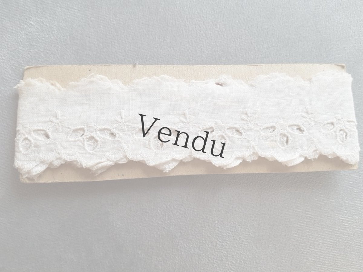 画像8: フランスアンティーク　レースセット (8)