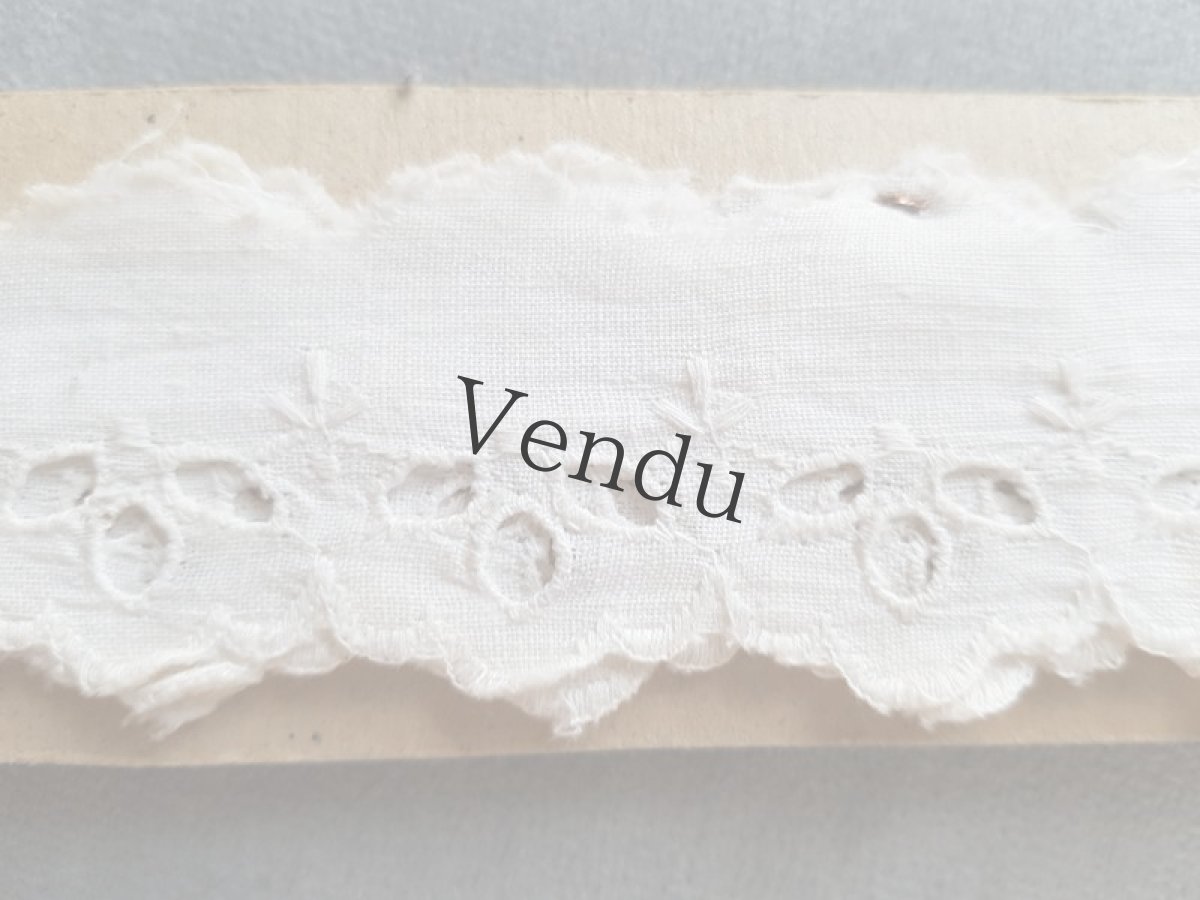 画像9: フランスアンティーク　レースセット (9)