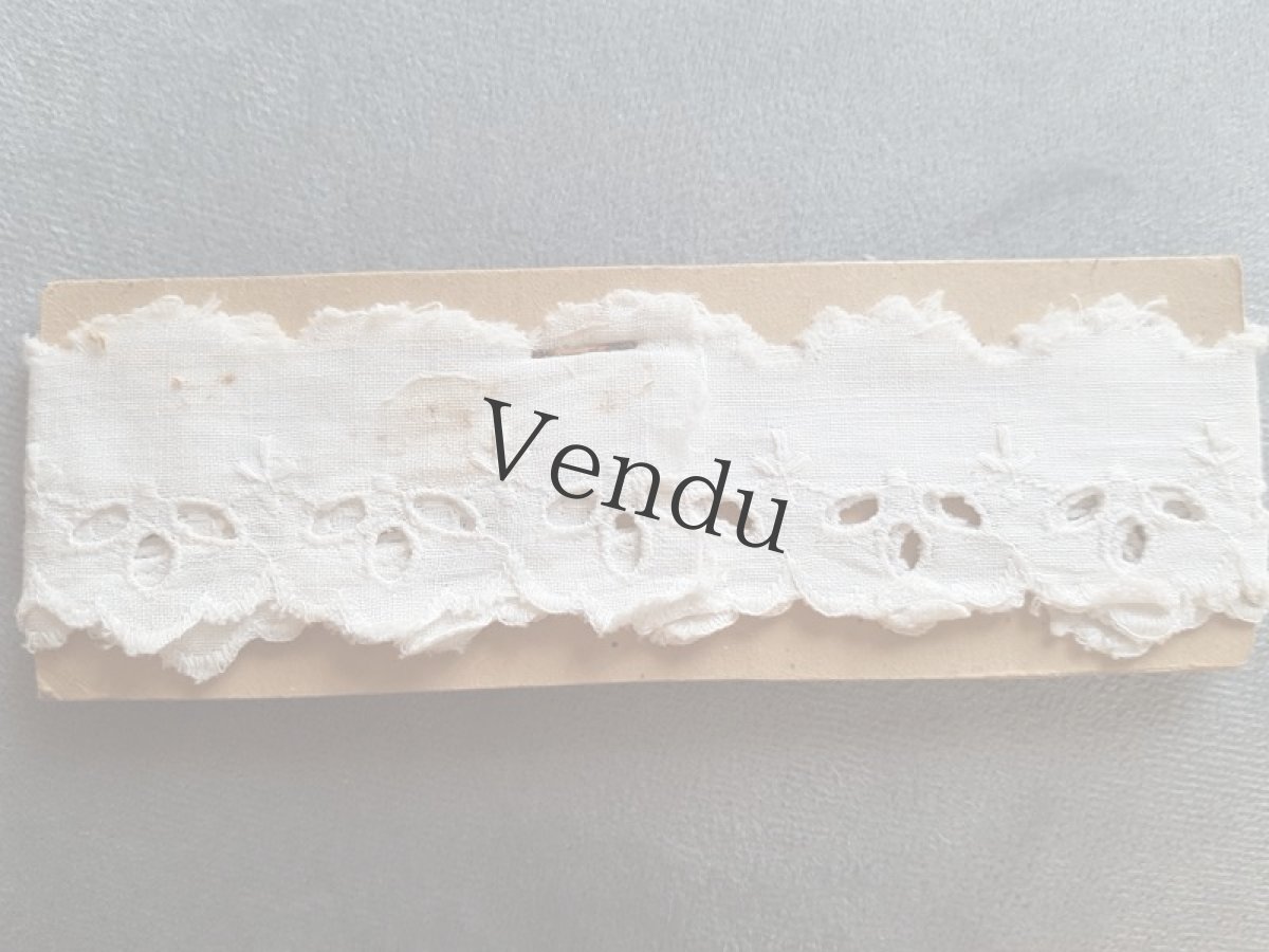 画像10: フランスアンティーク　レースセット (10)