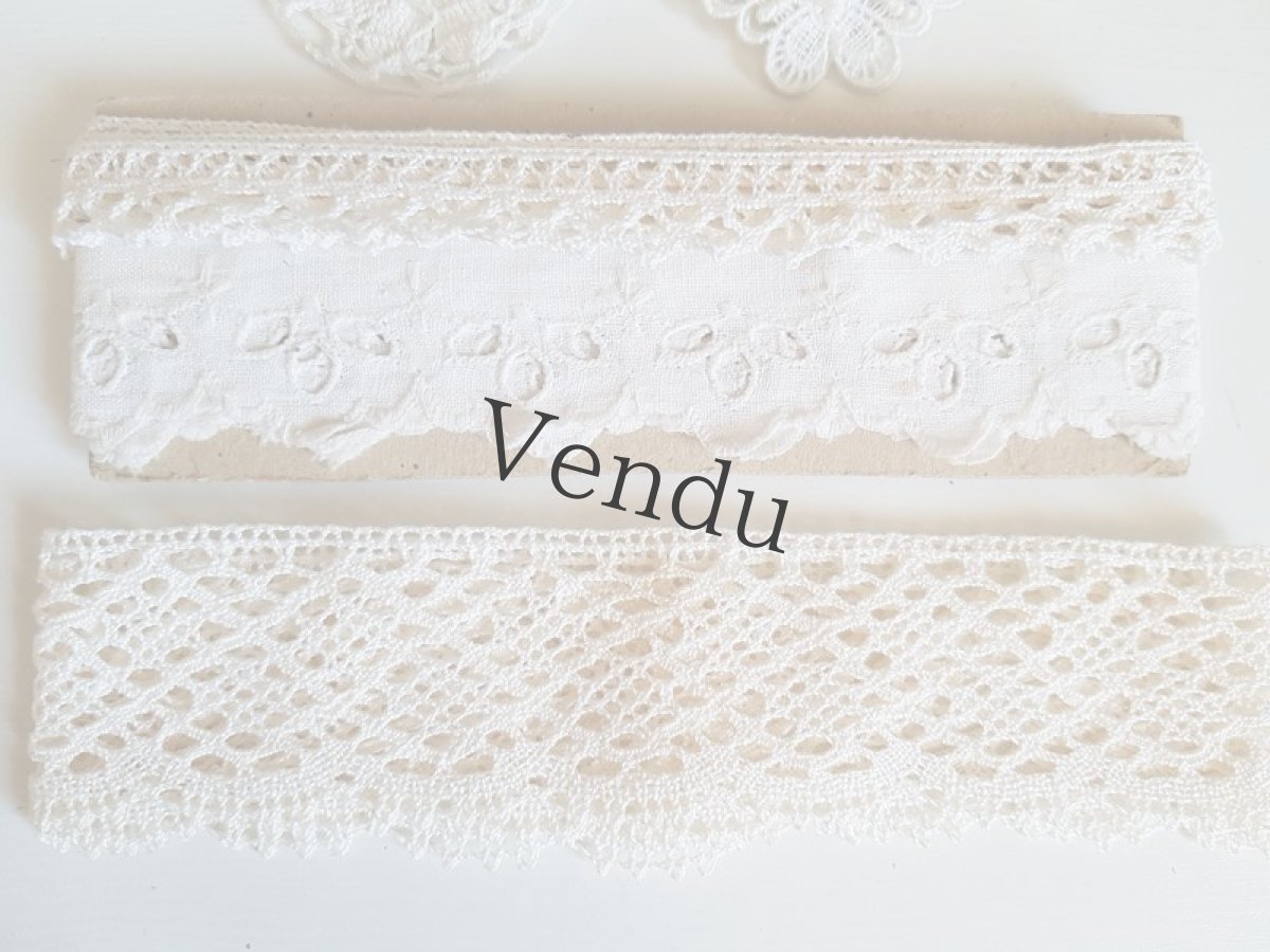 画像3: フランスアンティーク　レースセット (3)