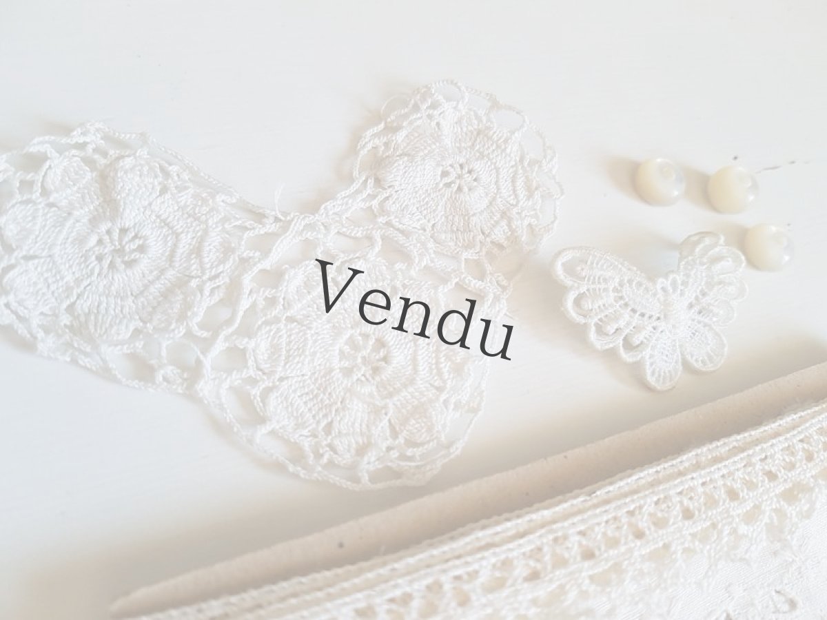 画像4: フランスアンティーク　レースセット (4)