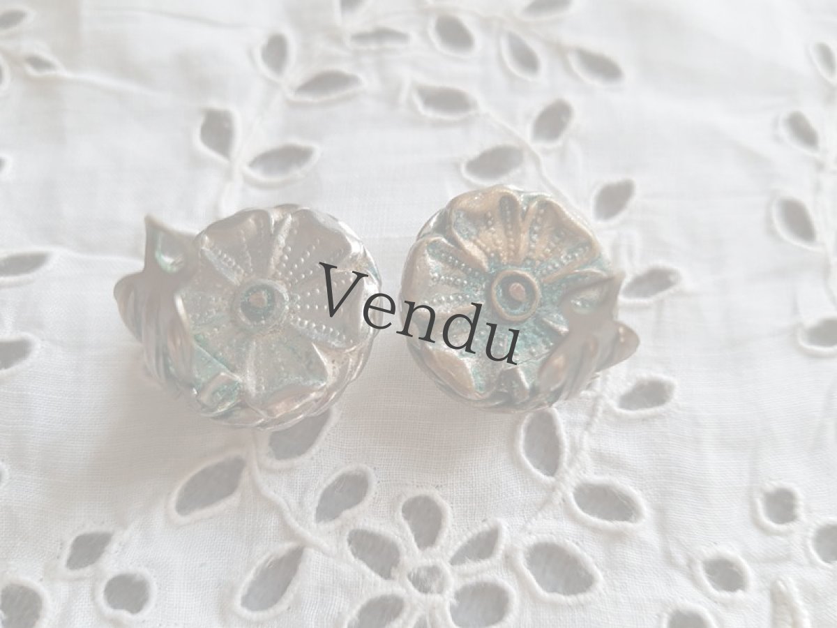 画像7: 【ご予約品】フランスヴィンテージ　パールのイヤリング (7)