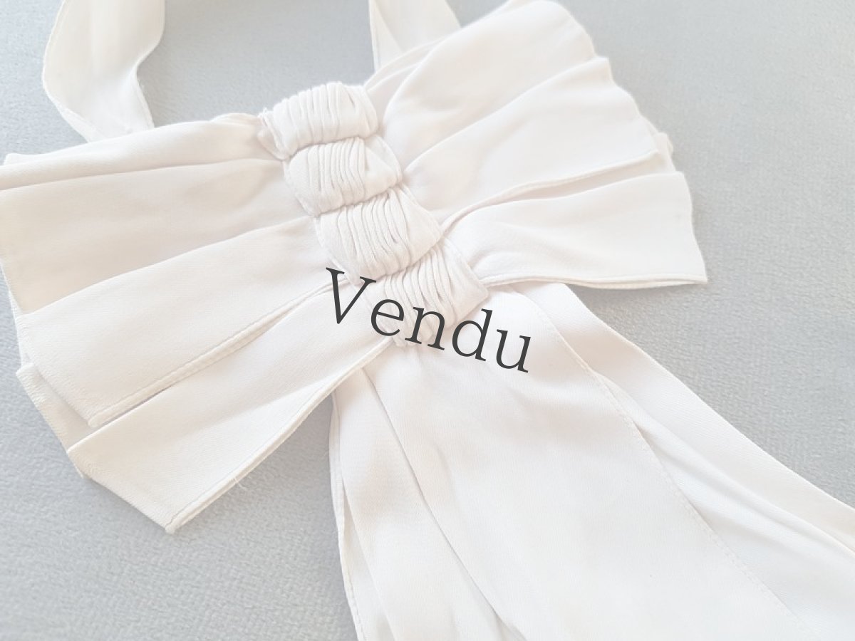 画像3: フランスアンティーク　コミュニオンのシルクリボン Brassard (3)