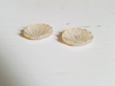 画像5: フランスアンティーク　貝のかたちの貝ボタン13mm (5)