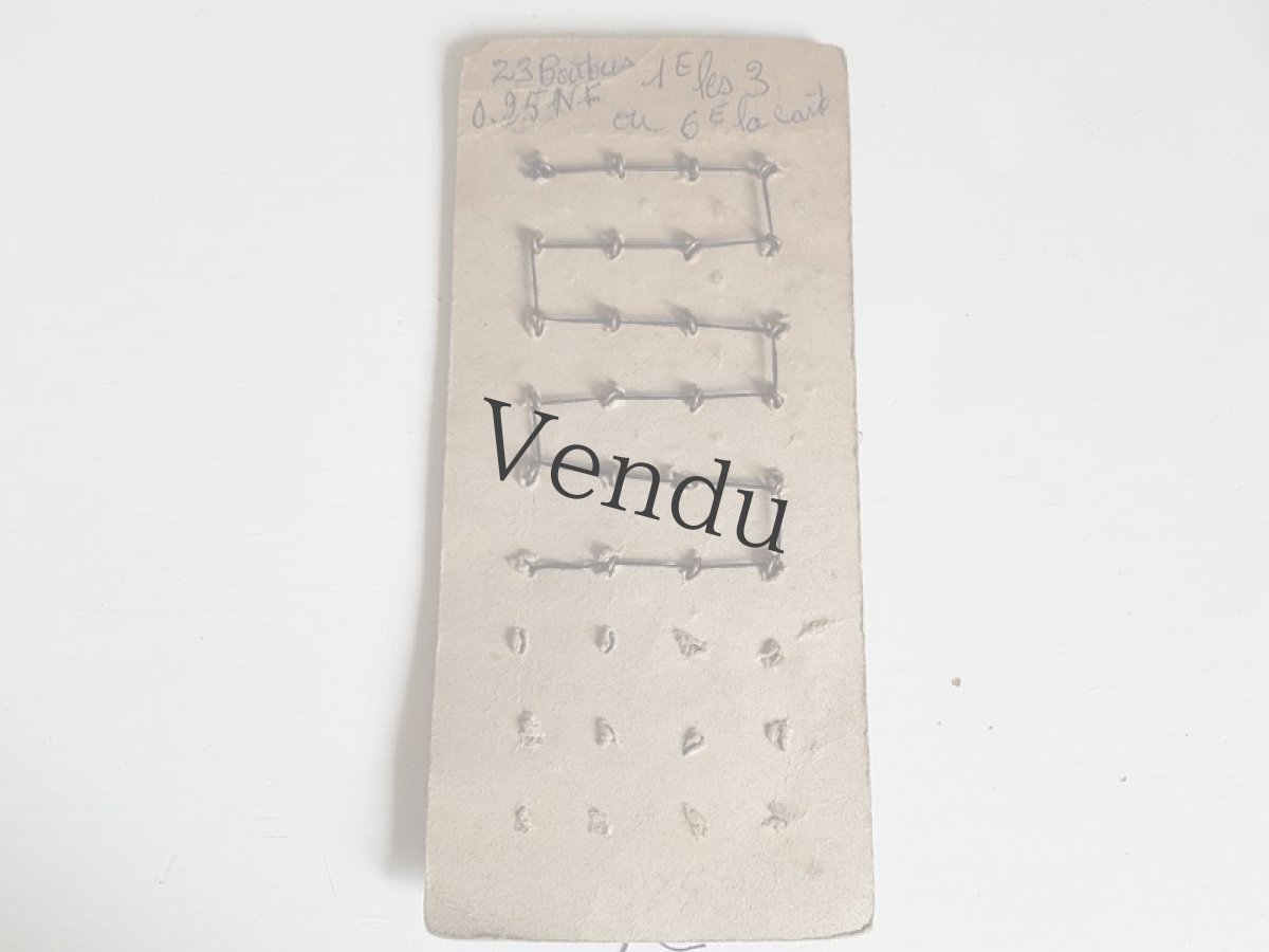 画像6: フランスヴィンテージ　ゴールドメタルボタンシート13mm (6)