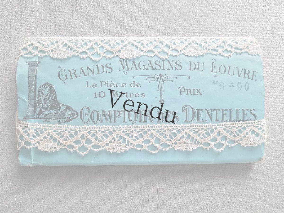画像6: フランスアンティーク　Grands Magasins du Louvre のレースブレード (6)