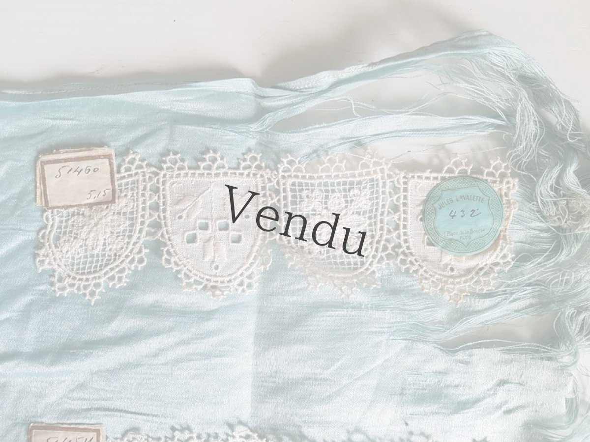 画像6: フランスアンティーク　レース見本 (6)