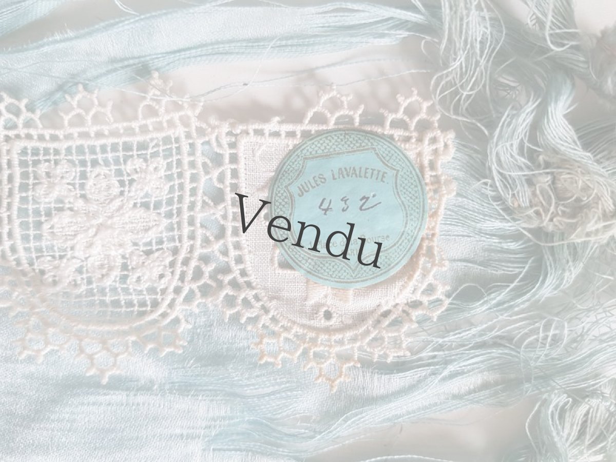 画像7: フランスアンティーク　レース見本 (7)