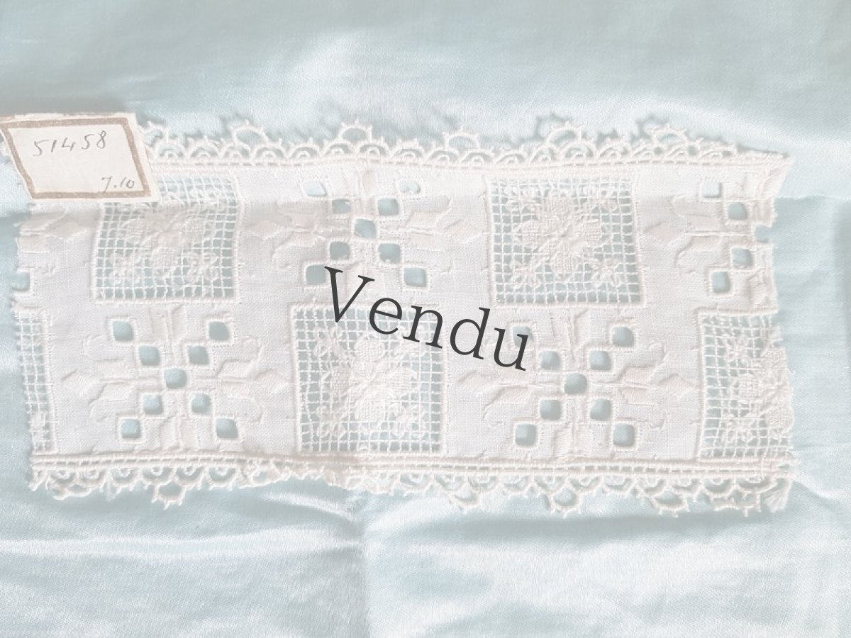 画像9: フランスアンティーク　レース見本 (9)