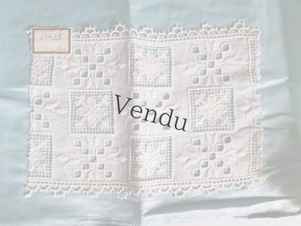 画像10: フランスアンティーク　レース見本 (10)